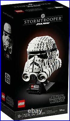 New LEGO STAR WARS Stormtrooper Helmet 75276 Head Collection Set Sealed NIB