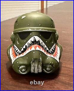 New Star Wars Legion CHASER Green Teeth Stormtrooper Helmet Disney Vinylmation