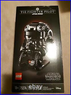 New sealed LEGO set 75274 TIE Fighter Pilot Helmet Star Wars