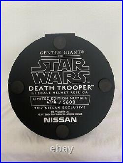 Nissan Exclusive Star Wars Death Trooper Helmet 11 Gentle Giant Limited Edition