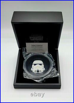 Niue 2020 Star Wars Stormtrooper Colored Helmet Premium Edition Silver Coin