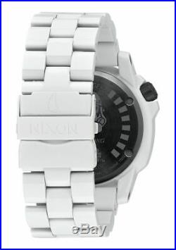 Nixon Star Wars Stormtrooper Helmet Move Along Wrist Watch 44MM White MEN