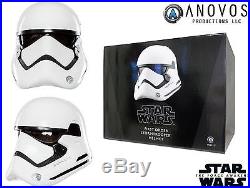 Official NEW ANOVOS STAR WARS Prop First Order Stormtrooper Prop Replica Helmet