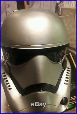 Princess Leia Star Wars Carrie Fisher Signed Storm Trooper Helmet JSA COA