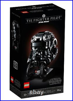 RETIRED LEGO Star Wars TIE Fighter Pilot Helmet 75274-Free Immediate Shipping