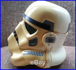 Rare Original Star Wars Stormtrooper Film Movie Prop Promotional Helmet COA