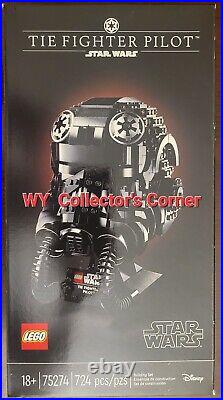 Retired LEGO Star Wars Set 75274 TIE Fighter Pilot Helmet New & Factory Sealed