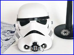 Riddell Star Wars Trilogy Coll. Miniature Authentic Helmet withCOA Stormtrooper
