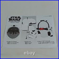 Rubies 35549 Star Wars Stormtrooper Helmet Adult Used FREE SHIPPING