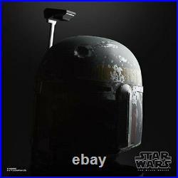 SHIPS 5/20! Star Wars The Black Series Boba Fett Helmet Prop Replica BY HASBRO