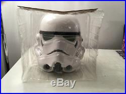 STAR WARS 30yr anniversary Stormtrooper master replicas prop helmet with box