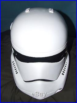 Star Wars 7 The Force Awakens Fibreglass Stormtrooper Helmet Full Size 1-1 Scale