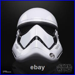 STAR WARS Black Series First Order Stormtrooper Premium Electronic Helmet NIB