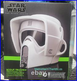 STAR WARS Black Series Scout Trooper Premium Electronic Helmet Voice Distortion