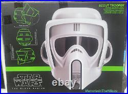 STAR WARS Black Series Scout Trooper Premium Electronic Helmet Voice Distortion