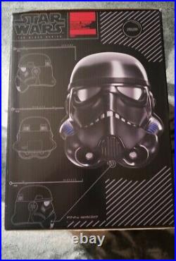 STAR WARS Black Series Shadow Trooper Electronic Helmet Battlefront, NISB