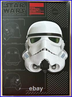 STAR WARS Black series STORMTROOPER helmet electronic headset Hasbro new