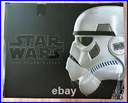 STAR WARS Black series STORMTROOPER helmet electronic headset Hasbro new