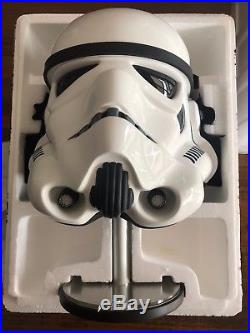 STAR WARS EFX COLLECTIBLES STORMTROOPER HELMET PROP 11 LE FIBERGLASS Master Rep