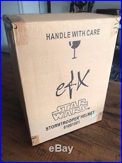 STAR WARS EFX COLLECTIBLES STORMTROOPER HELMET PROP 11 LE FIBERGLASS Master Rep