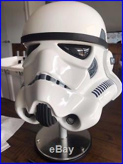 STAR WARS EFX COLLECTIBLES STORMTROOPER HELMET PROP 11 LE FIBERGLASS Master Rep