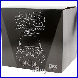 STAR WARS EFX Collectibles Shadow StormTrooper Helmet Brand New Limited Edition