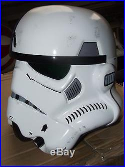 Star Wars Fibreglass Stormtrooper Commander Helmet Full Size + Padding