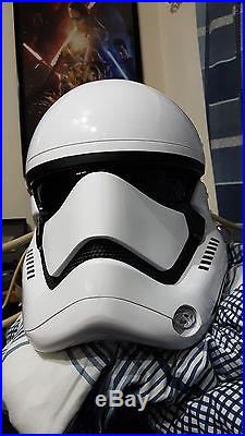 Star Wars First Order Stormtrooper Helmet 11 Scale Anovos Prop Replica Offici