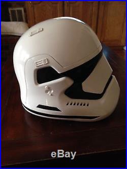 STAR WARS FORCE AWAKENS FIRST ORDER STORMTROOPER HELMET Anovos 11 scale