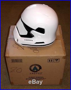 STAR WARS First Order Stormtrooper Helmet (Anovos 11 Scale Prop Replica) NEW