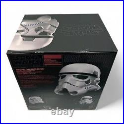 STAR WARS Imperial Stormtrooper Helmet with Voice Changer SEALED