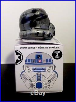 STAR WARS LEGION Vinyl Stormtrooper Helmet DROID Series 3 FULL SET + Chaser