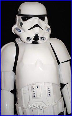 STAR WARS STORMTROOPER HERO HELMET, ARMOUR, BOOTS (Signed by Andrew Ainsworth)