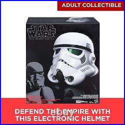 STAR WARS Stormtrooper Helmet with Voice-Changer Voice Changer Standard