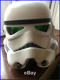 STAR WARS Stormtrooper Shepperton Design Battle Armour Suit Helmet & Neck Seal