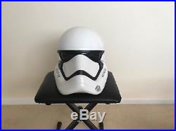STAR WARS THE FORCE AWAKENS First Order Stormtrooper Helmet ANOVOS Near mint