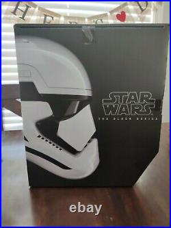 STAR WARS The Black Series First Order Stormtrooper Premium Helmet IN STOCK