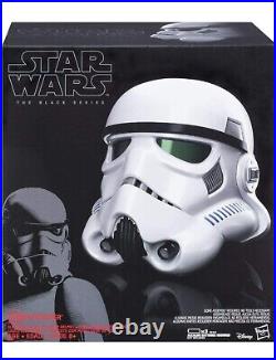 STAR WARS The Black Series IMPERIAL STORMTROOPER Electronic Helmet Damaged Box