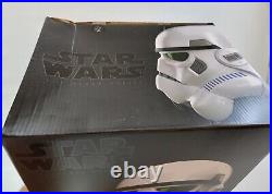 STAR WARS The Black Series IMPERIAL STORMTROOPER Electronic Helmet Damaged Box