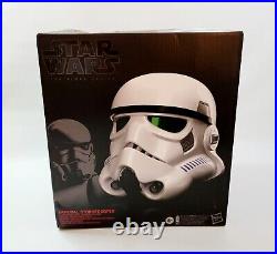 STAR WARS The Black Series IMPERIAL STORMTROOPER Electronic Helmet Damaged Box