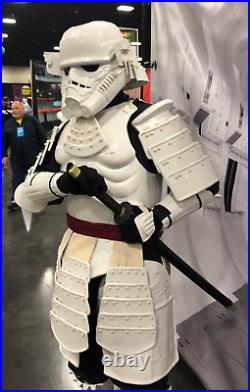 Samurai Stormtrooper Armor kit. With Helmet. ABS. Hand sculpted not 3d printed