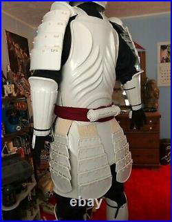 Samurai Stormtrooper Armor kit. With Helmet. ABS. Hand sculpted not 3d printed