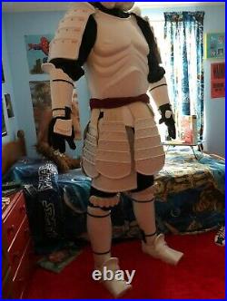 Samurai Stormtrooper Armor kit. With Helmet. ABS. Hand sculpted not 3d printed