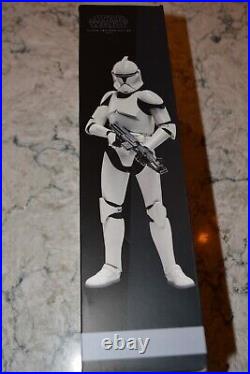 Sideshow Star Wars 1/6 Clone Trooper Deluxe Shiny, Phase 1 & 2 Helmets, NIB
