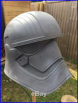 Star Wars 11 Captain Phasma Stormtrooper Helmet Prop Replica (Raw Cast)