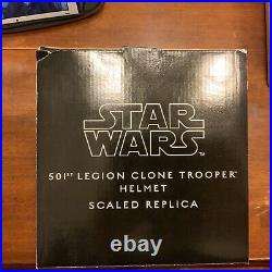 Star Wars 501st Legion Clone Trooper Helmet Scaled Replica Master Replicas
