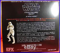 Star Wars A New Hope Stormtrooper Helmet 2015 EFX