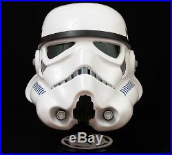 Star Wars A New Hope Stunt/Background Stormtrooper Helmet Prop