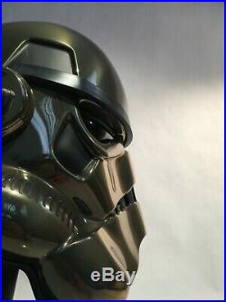 Star Wars AM GOLD 4.5 STORMTROOPER Helmet Darth Vader Master Replicas EFX Anovos