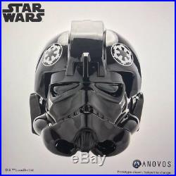 Star Wars ANH Classic Trilogy TIE Fighter Pilot Helmet Prop Replica Anovos NEW